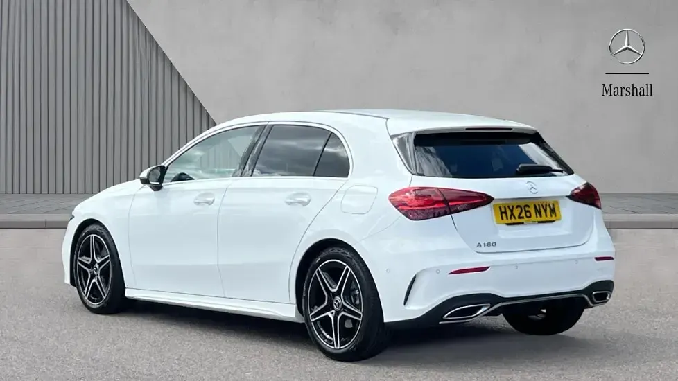 Used Mercedes A180 Executive 136 HP (100 kW) 2026 Polar white