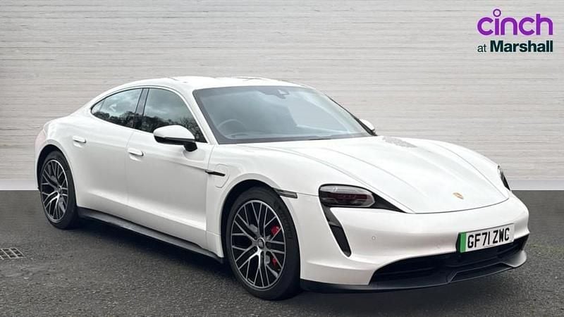 Used Porsche Taycan 419 kW (571 HP) 2021 White Sedan