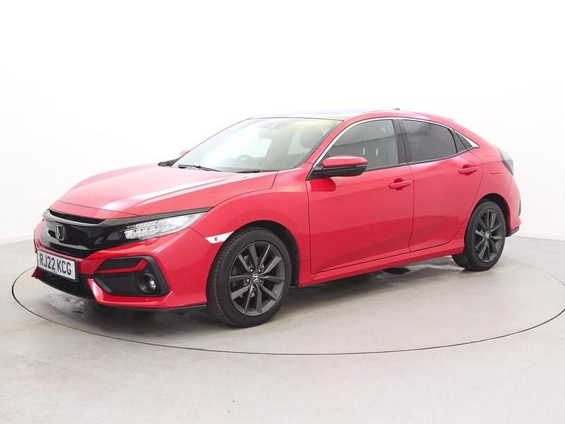 Używany Honda Civic EX 126 KM (92 kW) 2022 Czerwony Hatchback
