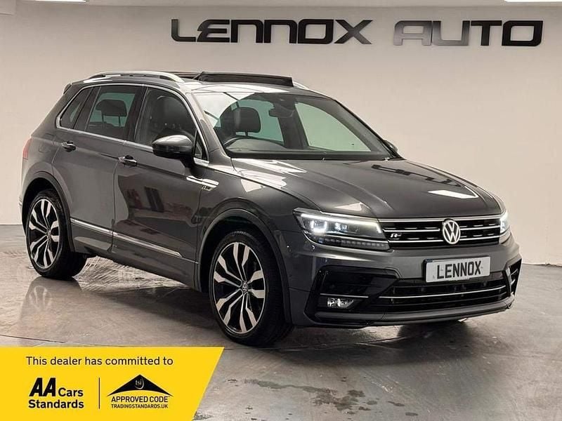 Grey Used 2019 VW Tiguan SEL SUV | £21,990 (Expensive) - Image 1/4