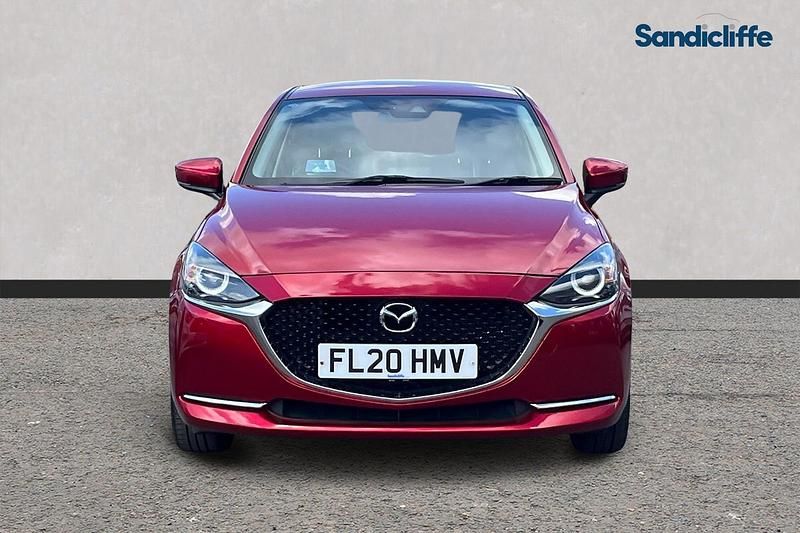 Begagnad Mazda 2 Inclusive 90 HK (66 kW) 2020 Röd Halvkombi