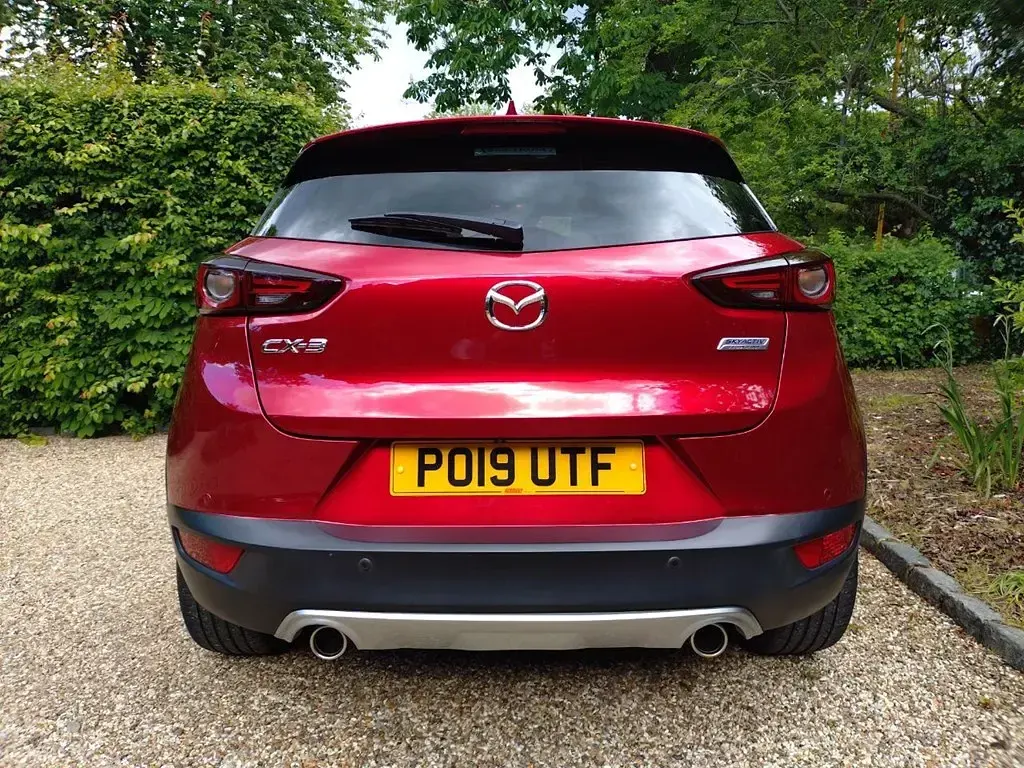 Używany Mazda CX-3 Inclusive 150 KM (110 kW) 2019 Czerwony SUV