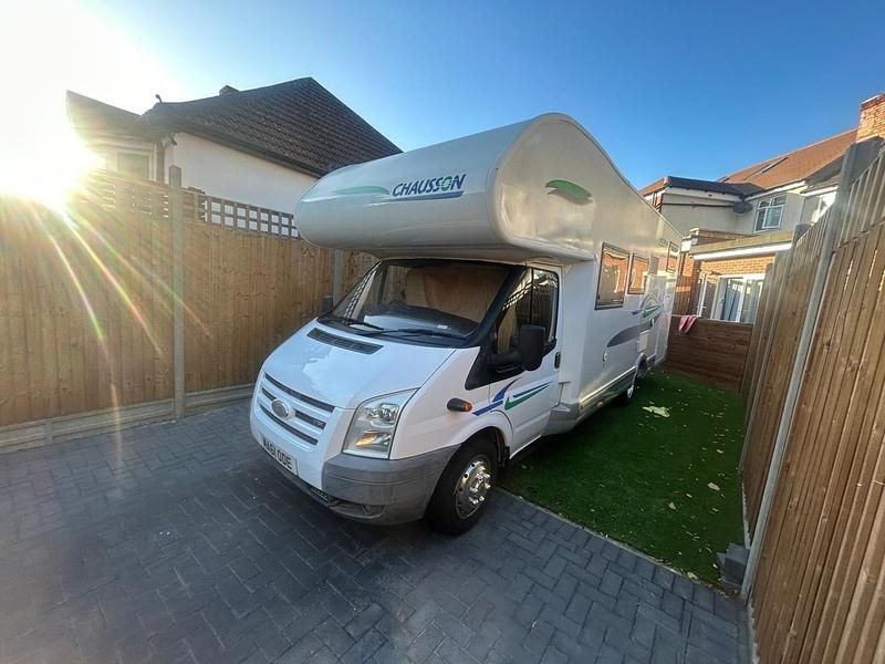 Used Ford Transit 140 HP (102 kW) 2011 White Cabriolet