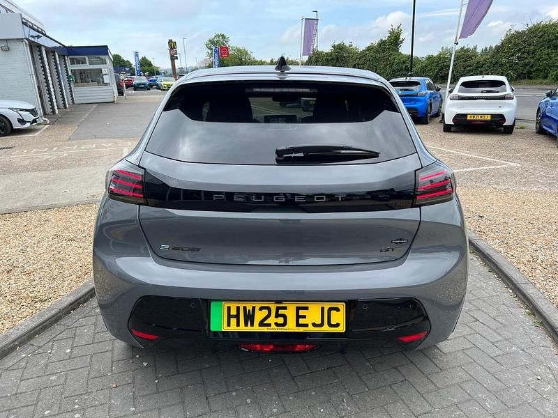 Used Peugeot e-208 GT 98 kW (134 HP) 2025 Grey Hatchback