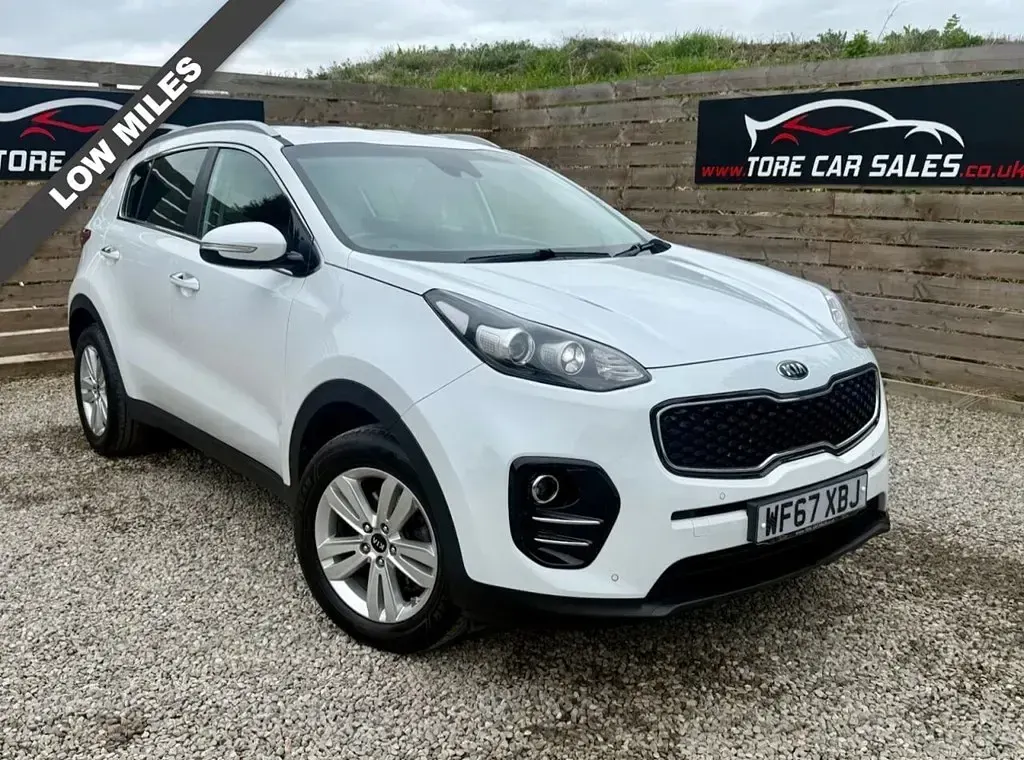 Begagnad Kia Sportage 130 HK (95 kW) 2017 Vit SUV