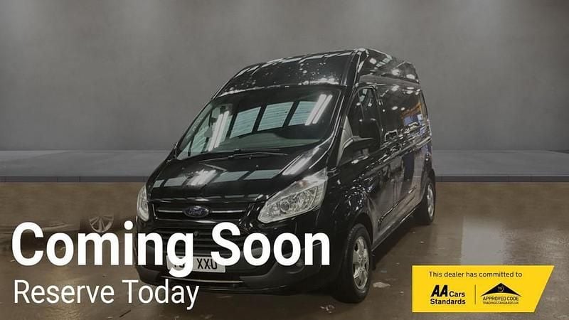 Used Ford Transit Custom Limited 130 HP (95 kW) 2017 Black Van