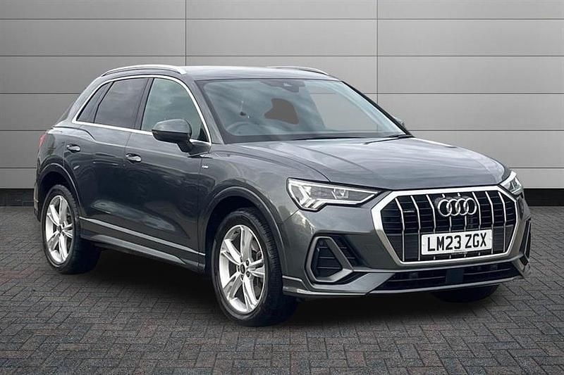 Grey Used 2023 Audi Q3 S-Line SUV | £30,295 (Fair price) - Image 1/4