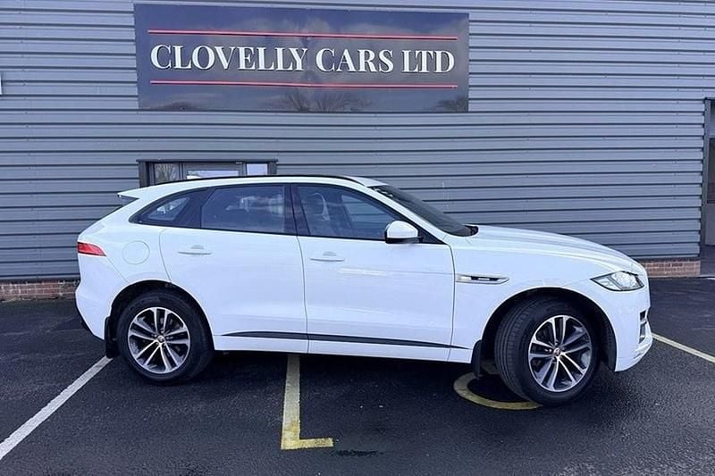 Used Jaguar F-Pace R-Sport 180 HP (132 kW) 2018 White SUV