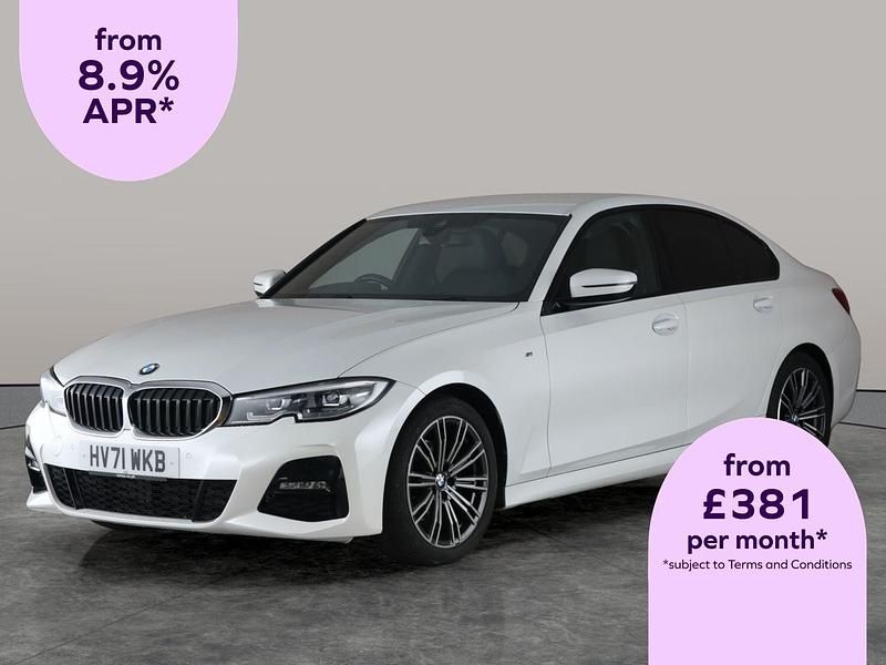 White Used 2021 BMW 320 M Sport Sedan | £25,358 (Fair price) - Image 1/2