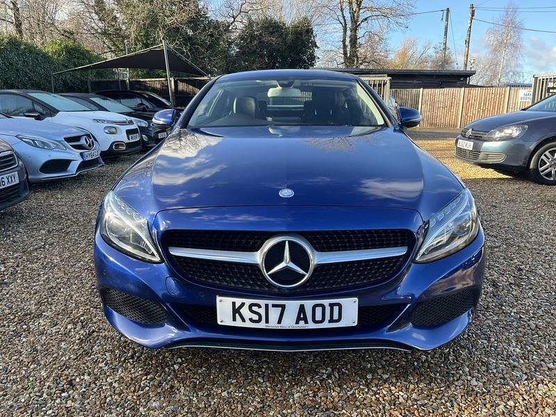 Used Mercedes C220 2017 Blue Coupe