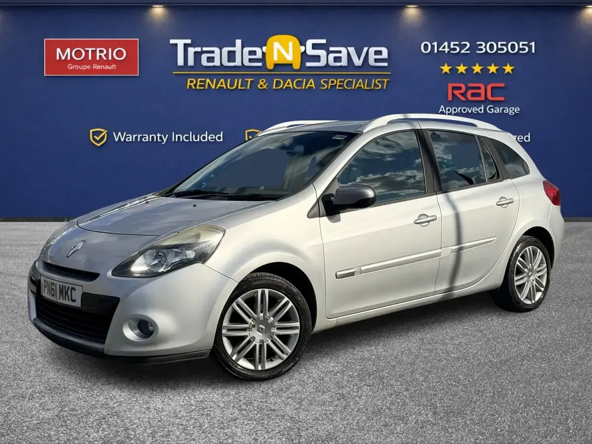 Used Renault Clio GT-Line 2011 Silver Estate