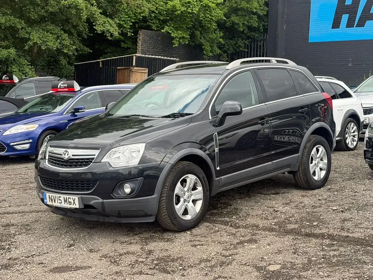 Used Vauxhall Antara 163 HP (119 kW) 2015 Black SUV