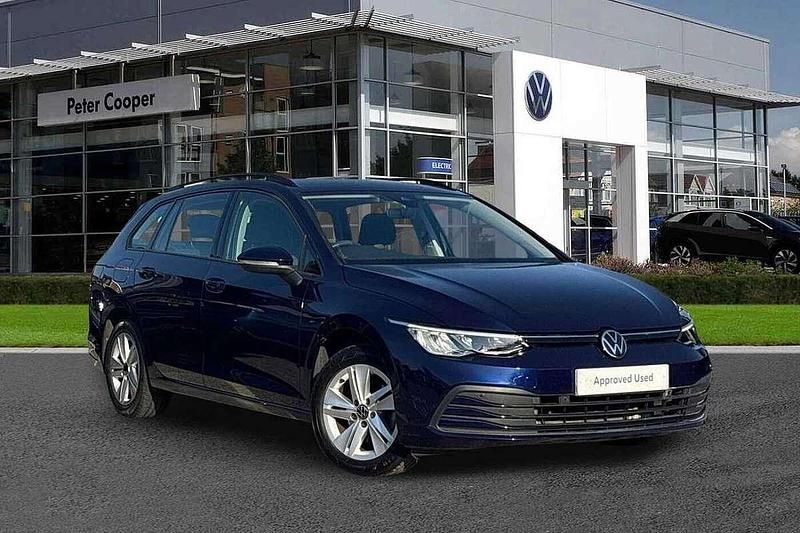 Blue Used 2022 VW Golf VIII Life Estate | £17,494 (Fair price) - Image 1/4