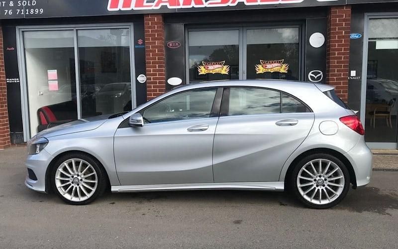Used Mercedes A200 AMG 156 HP (114 kW) 2013 Silver Hatchback