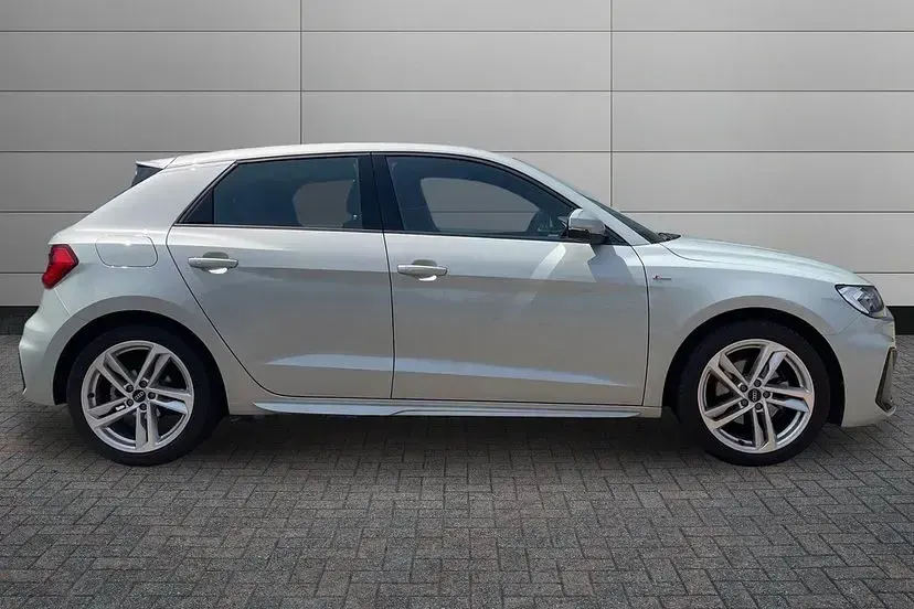 Used Audi A1 Sportback S-Line 108 HP (79 kW) 2023 Dew silver Hatchback