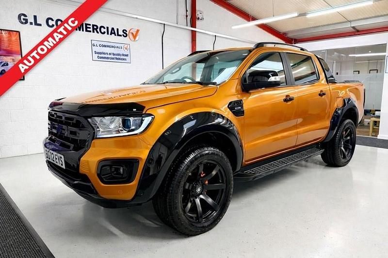Used Ford Ranger Wildtrack 213 HP (156 kW) 2022 Orange Pickup