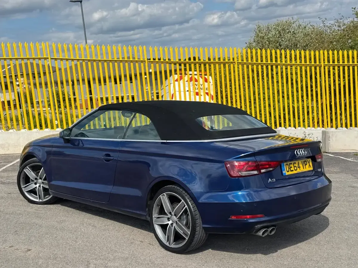 Used Audi A3 Cabriolet Sport 2015 Blue Cabriolet