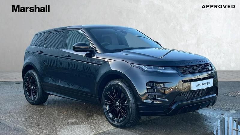 New Land Rover Range Rover evoque 269 HP (197 kW) 2025 Santorini black SUV