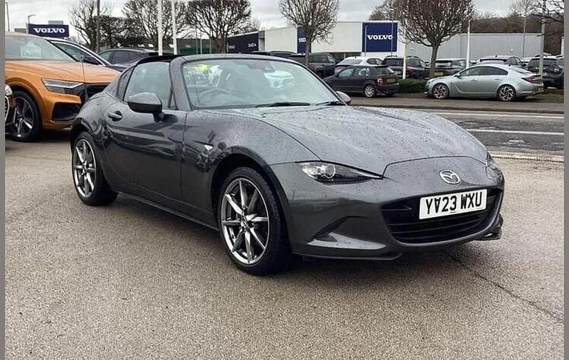 Used Mazda MX5 Exclusive-Line 180 HP (132 kW) 2023 Grey Cabriolet