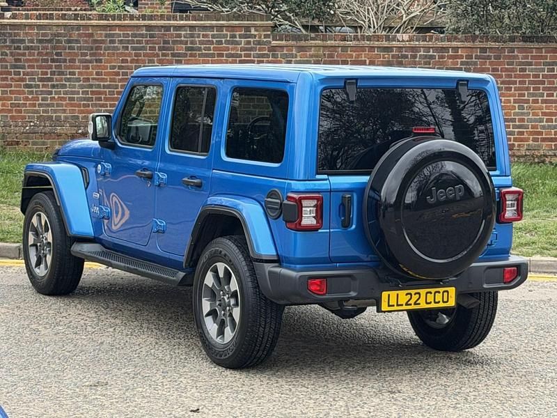 Used Jeep Wrangler Overland 268 HP (197 kW) 2022 Blue SUV