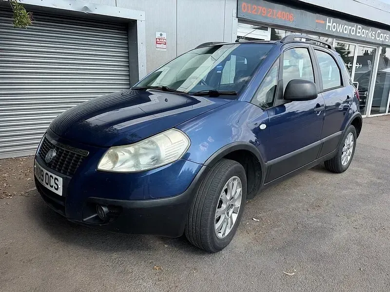 Used Fiat Sedici Dynamic 120 HP (88 kW) 2009 Blue SUV
