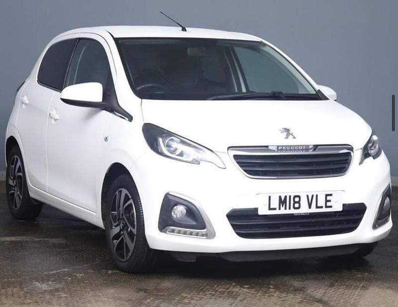 White Used 2018 Peugeot 108 Allure Hatchback | £9,300 (Fair price) - Image 1/1