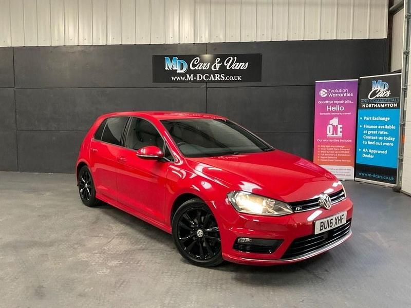 Used VW Golf VII R-line 150 HP (110 kW) 2016 Red Hatchback