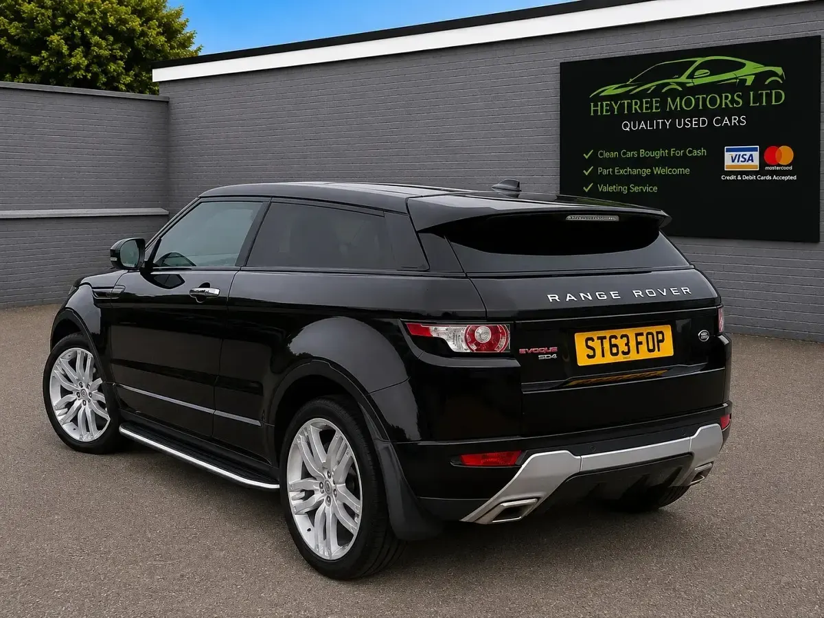 Used Land Rover Range Rover evoque Dynamic 190 HP (139 kW) 2013 Black SUV