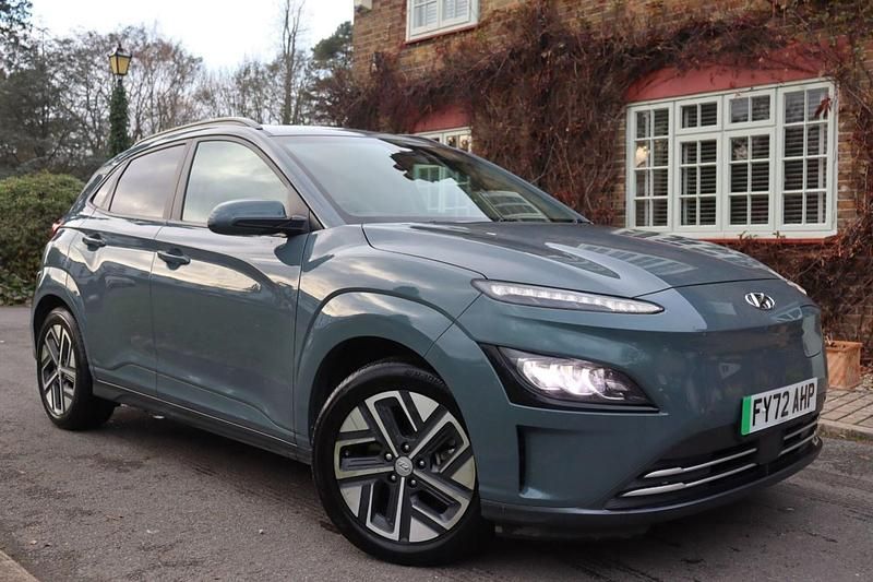 Green Used 2022 Hyundai Kona Ultimate SUV | £16,795 (Expensive) - Image 1/4