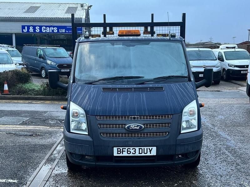 Used Ford Transit 125 HP (91 kW) 2013 Blue Cabriolet