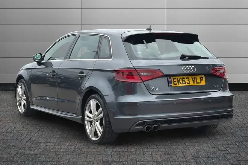 Used Audi A3 S-Line 138 HP (101 kW) 2013 Grey