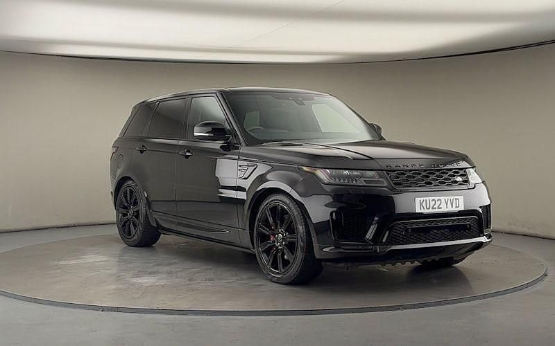 Santorini black Used 2021 Land Rover Range Rover Sport S SUV | £39,950 (Fair price) - Image 1/4