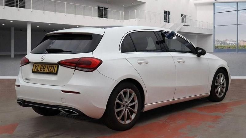 Used Mercedes A180 116 HP (85 kW) 2019 White Hatchback
