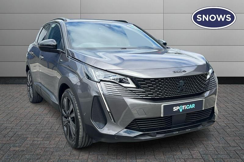 Grey Used 2022 Peugeot 3008 GT | £18,079 (Fair price) - Image 1/3