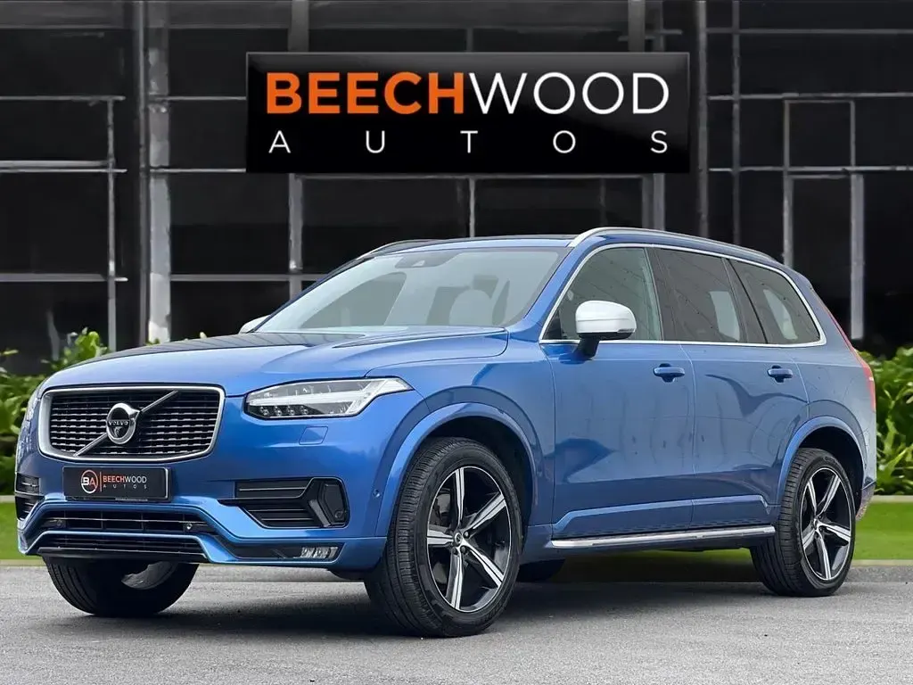 Used Volvo XC90 R-Design 320 HP (235 kW) 2016 Blue SUV