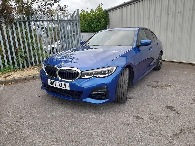 Used BMW 330e M Sport 2021 Blue Sedan