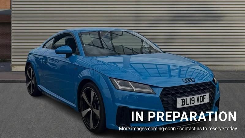 Blue Used 2019 Audi TTS S-Line Coupe | £19,290 (Fair price) - Image 1/4