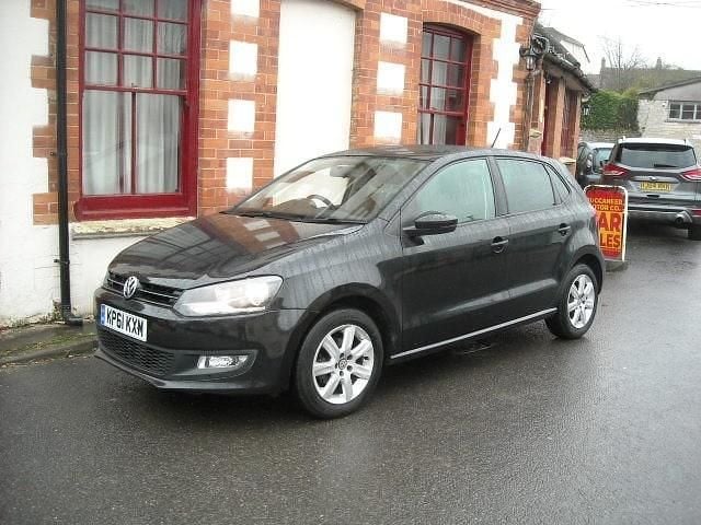 Used VW Polo Match 85 HP (62 kW) 2011 Black Hatchback