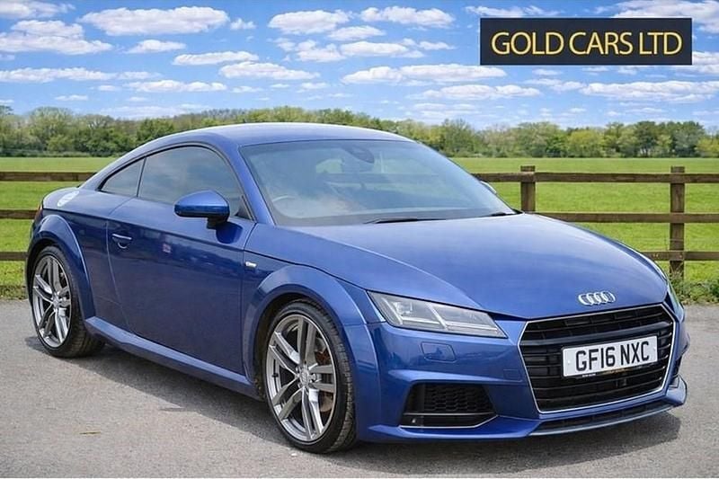 Used Audi TT S-Line 2016 Blue Coupe