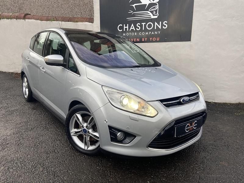 Silver Used 2013 Ford C-MAX Titanium X MPV | £5,699 (A bit pricey) - Image 1/4