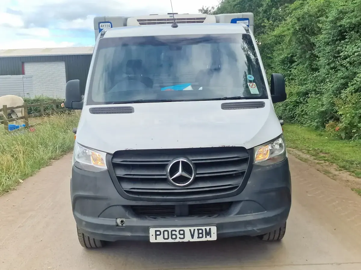 Used Mercedes Sprinter 140 HP (102 kW) 2019 White Van