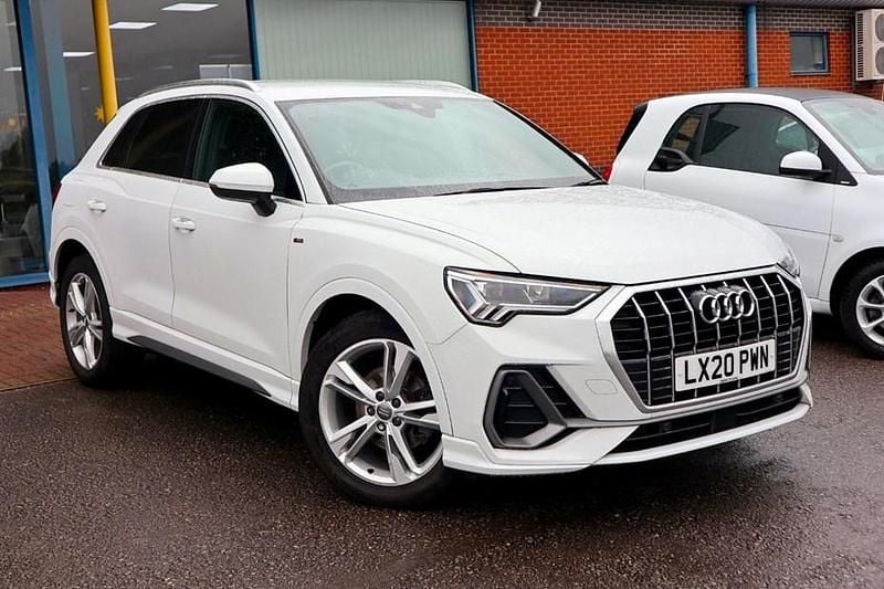 White Used 2020 Audi Q3 S-Line SUV | £21,489 (Good price) - Image 1/1