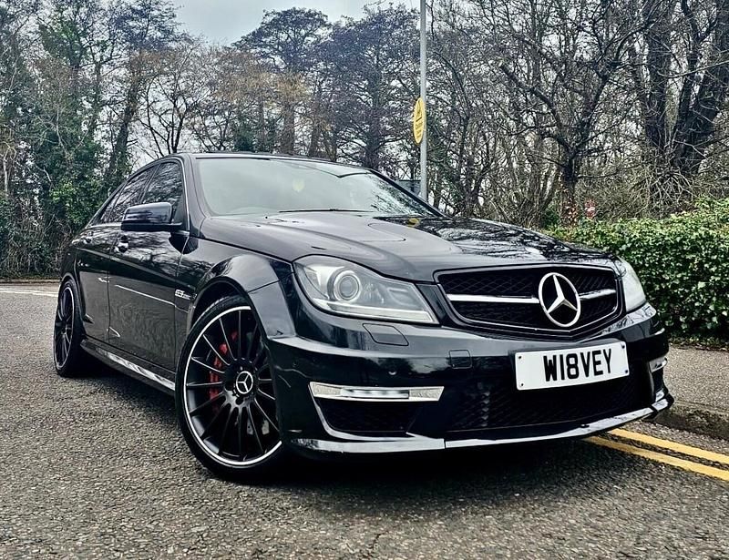 Used Mercedes C63 AMG AMG 2012 Black Sedan