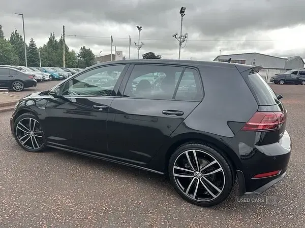 Used VW Golf VII GTD 184 HP (135 kW) 2018 Black Hatchback