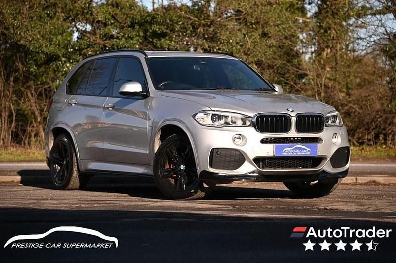 Used BMW X5 M Sport 231 HP (169 kW) 2017 Silver SUV