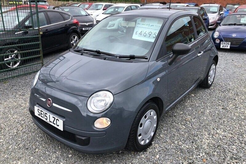 Grey Used 2015 Fiat 500 Pop Hatchback | £4,695 (Fair price) - Image 1/1