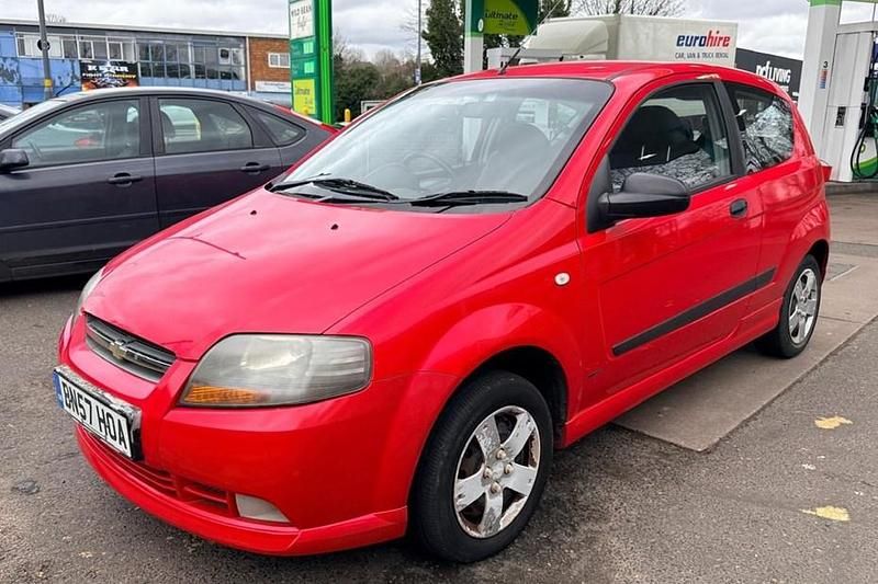 Used Chevrolet Kalos 2007 Red Hatchback