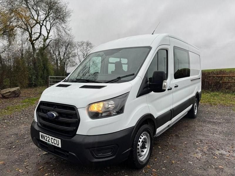 Used Ford Transit S 130 HP (95 kW) 2022 White Van