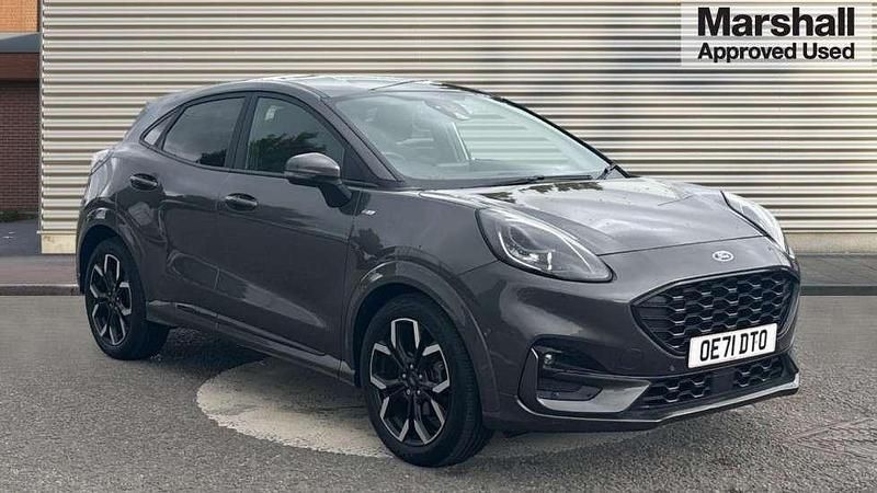 Grey Used 2022 Ford Puma Gen-E ST-Line X SUV | £17,241 - Image 1/4