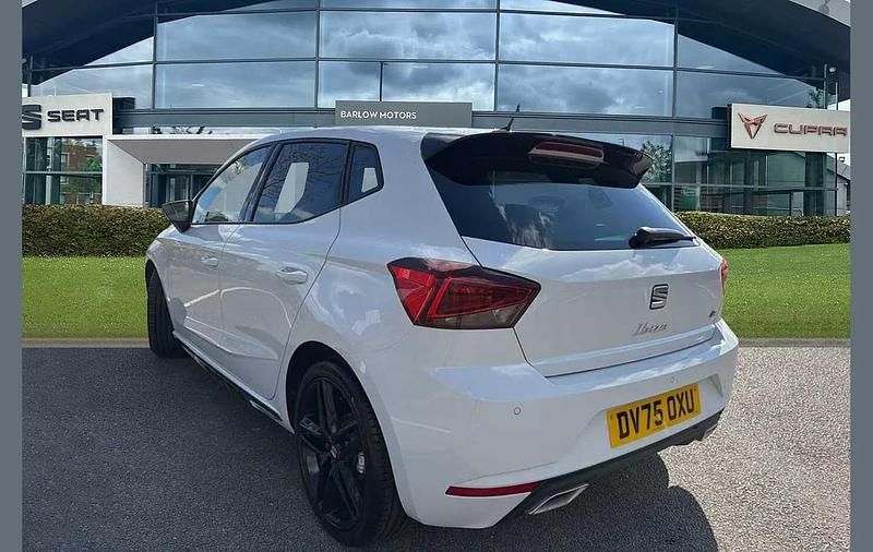 Used Seat Ibiza Black Edition 113 HP (83 kW) 2025 White Hatchback